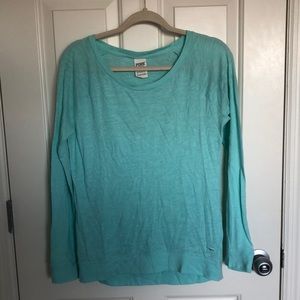 Light Blue PINK Long sleeve shirt